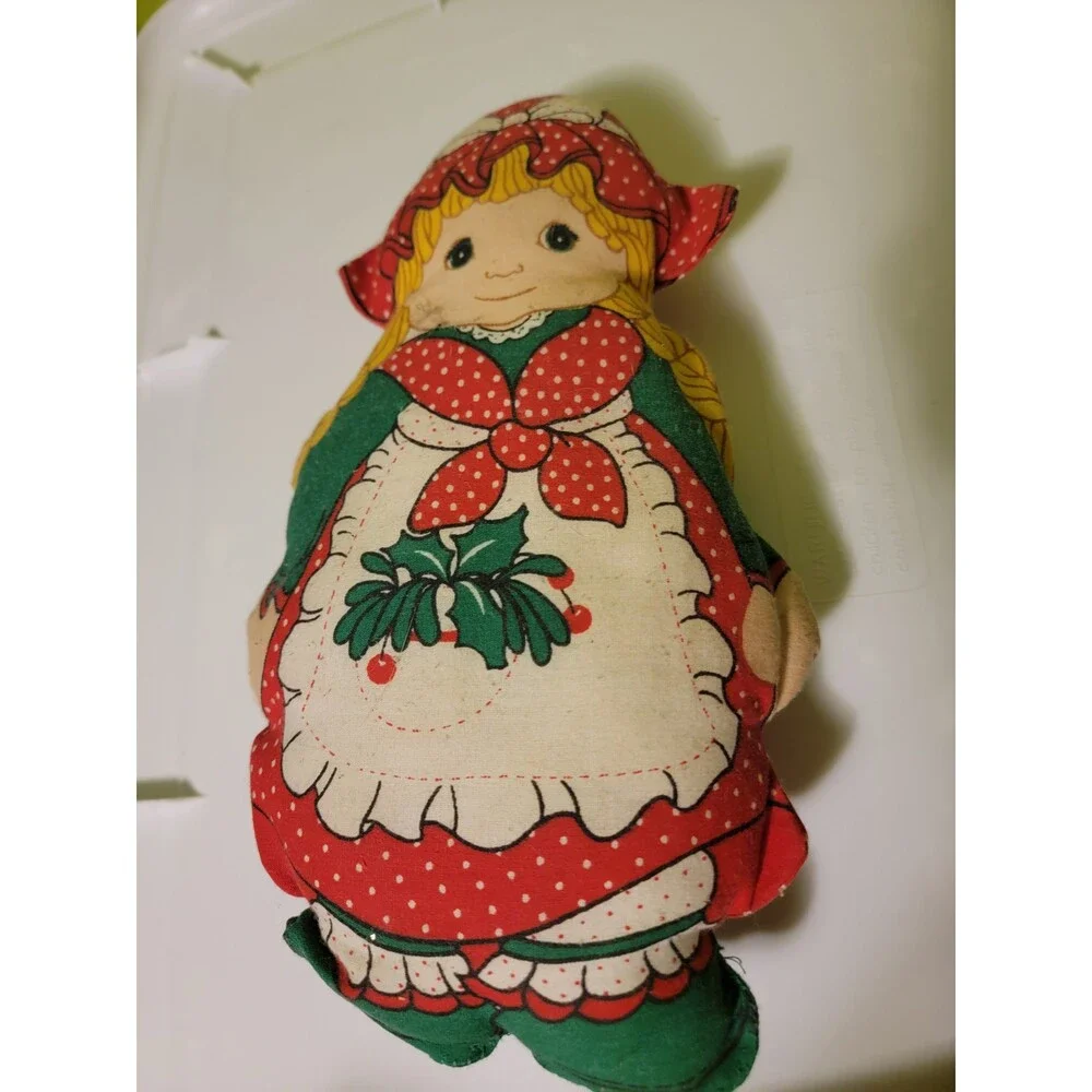 Strawberry Shortcake Vintage Stuffed Fabric Doll